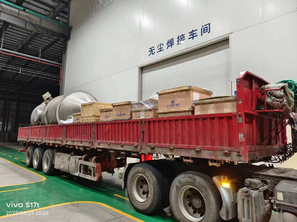 MVR蒸發(fā)系統(tǒng)配件成功發(fā)貨，助力山東客戶實(shí)現(xiàn)更快安裝投入使用